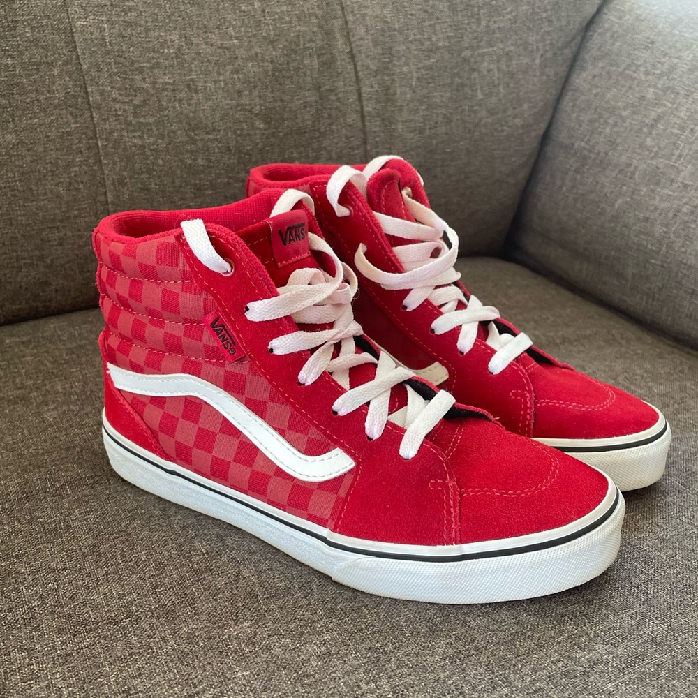 Youth high top Vans